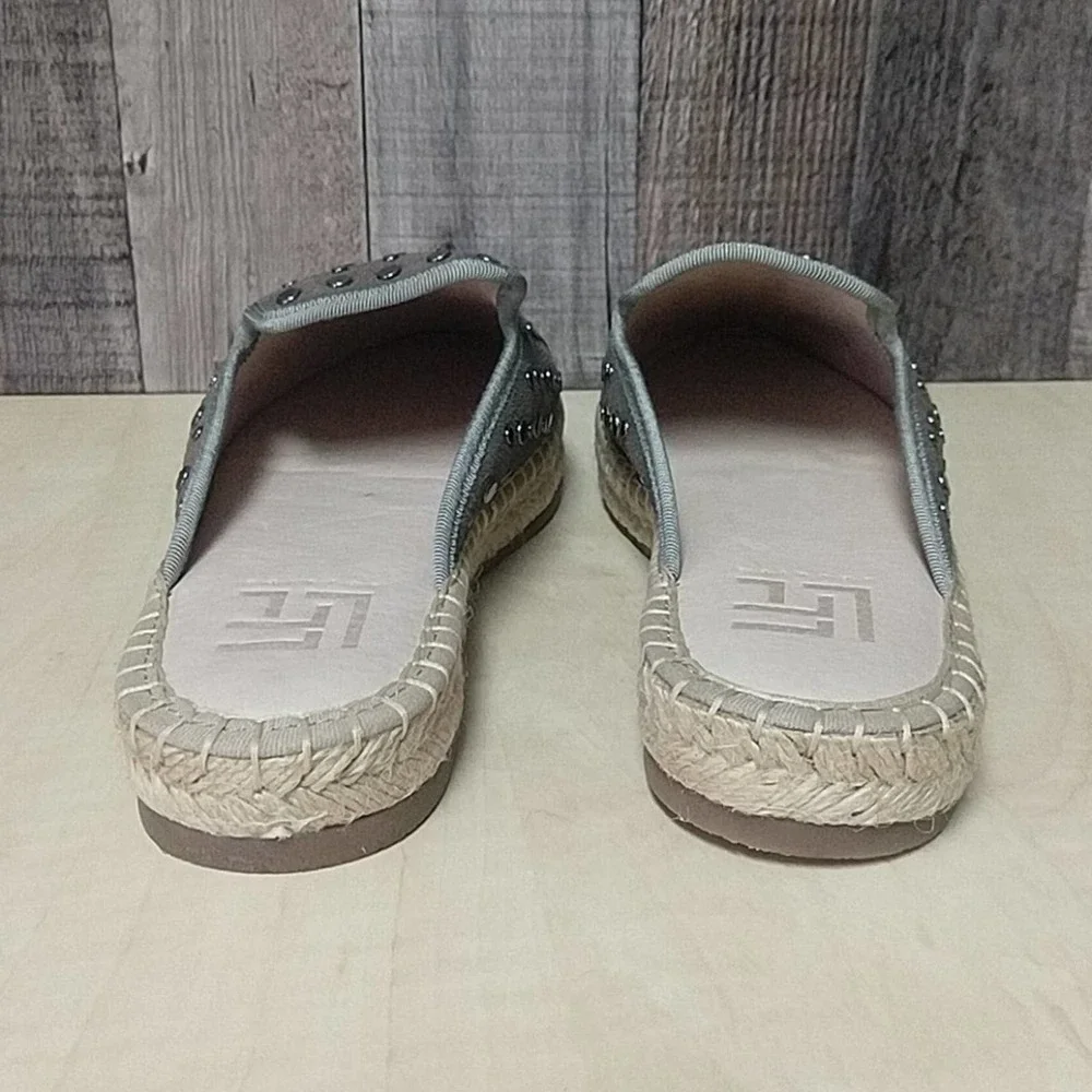 LF / Life Leather Espadrilles Studded Shoes